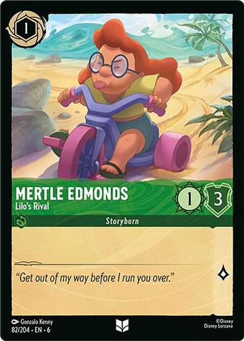 Mertle Edmonds - Lilo's Rival - 82/204 - Uncommon 