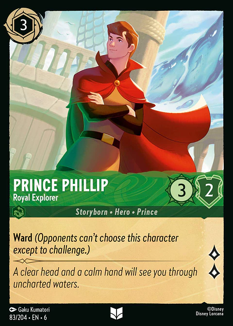 Prince Phillip - Royal Explorer - 83/204 - Uncommon *6