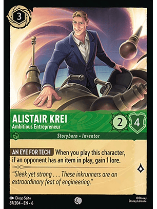 Alistair Krei - Ambitious Entrepreneur - 87/204 - Common *6