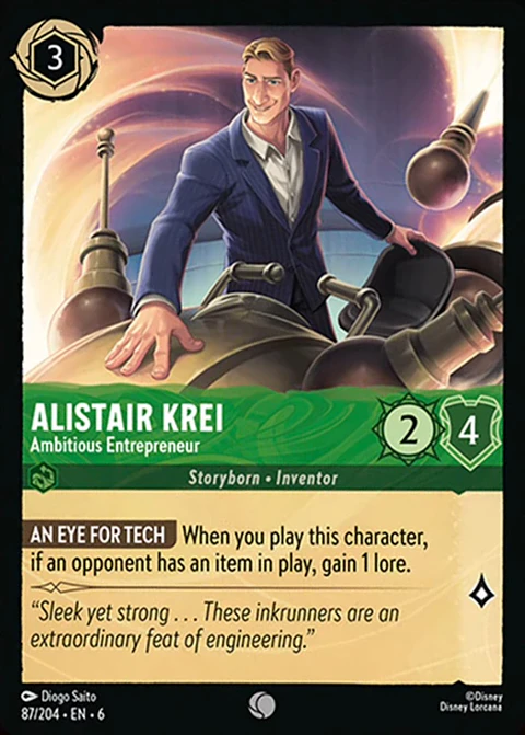 Alistair Krei - Ambitious Entrepreneur - 87/204 - Common *6