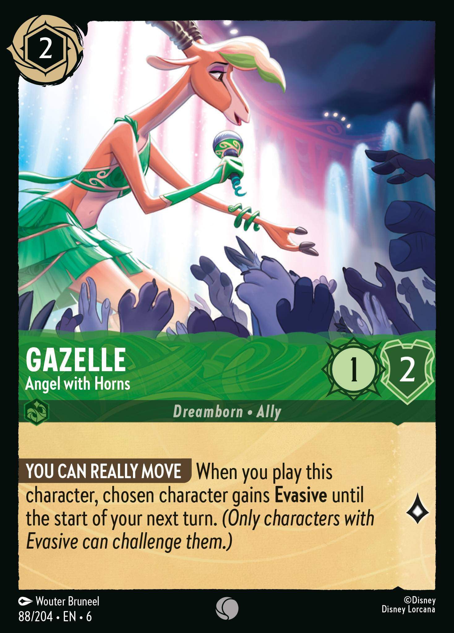 Gazelle - Angel with Horns - 88/204 - Common *6 1