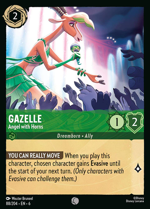 Gazelle - Angel with Horns - 88/204 - Common *6