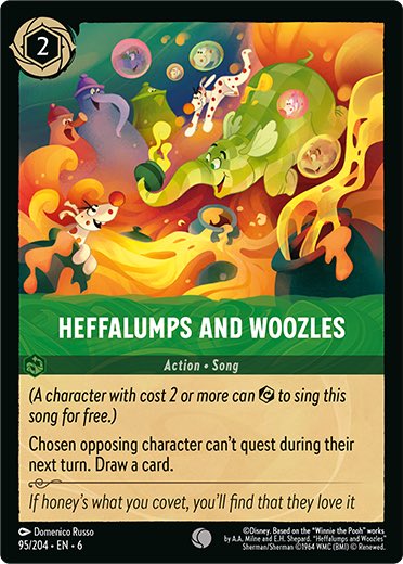 Heffalumps and Woozles - 95/204 - Common  1