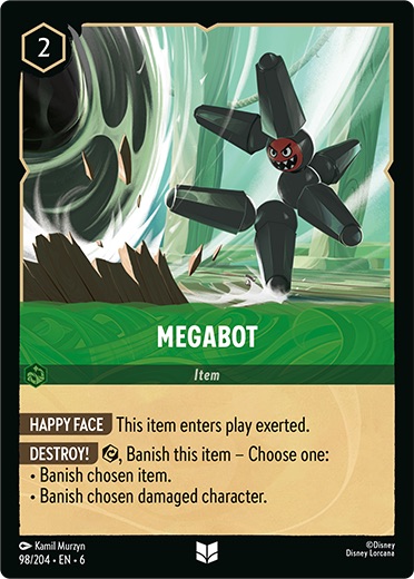 Megabot - 98/204 - Uncommon *6 1