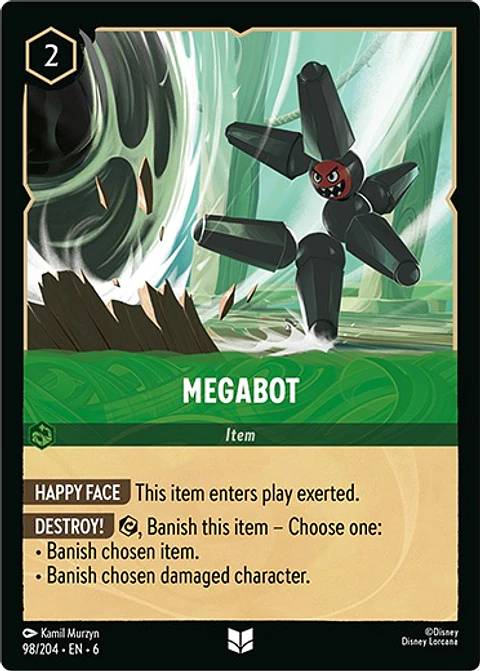 Megabot - 98/204 - Uncommon *6