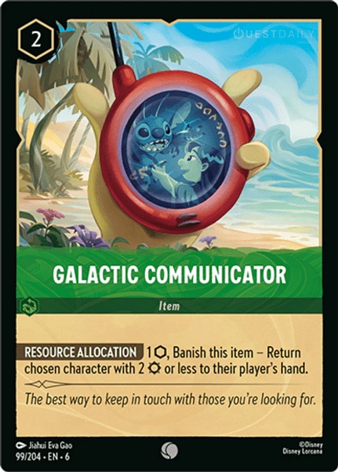Galactic Communicator - 99/204 - Common *6