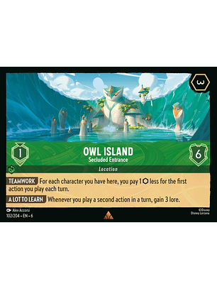 Owl Island - 102/204 - Rare *6