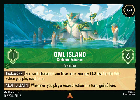 Owl Island - 102/204 - Rare *6