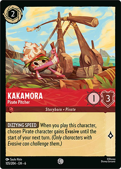 Kakamora - Pirate Pitcher - 105/204 - Common *6