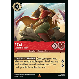 Raya - Kumandran Rider - 107/204 - Rare *6