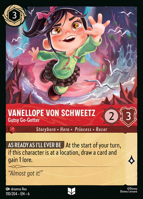 Vanellope Von Schweetz - Gutsy Go-Getter - 110/204 - Uncommon *6