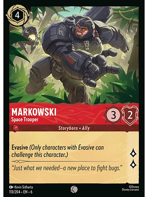 Markowski - Space Trooper - 113/204 - Common 
