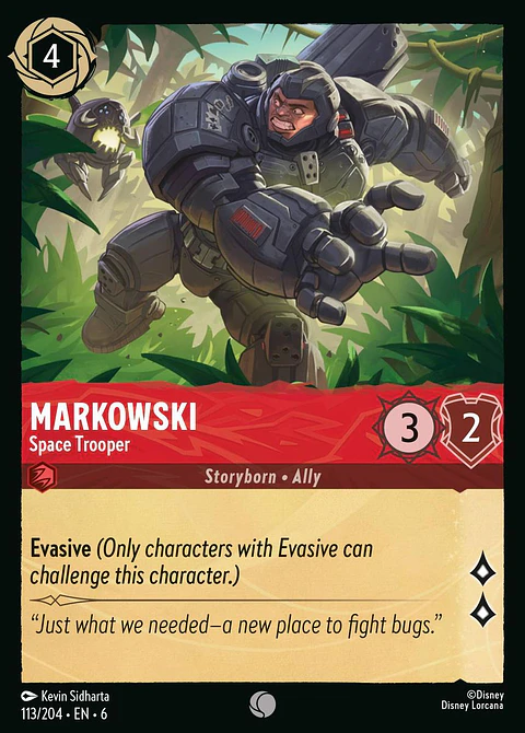 Markowski - Space Trooper - 113/204 - Common 