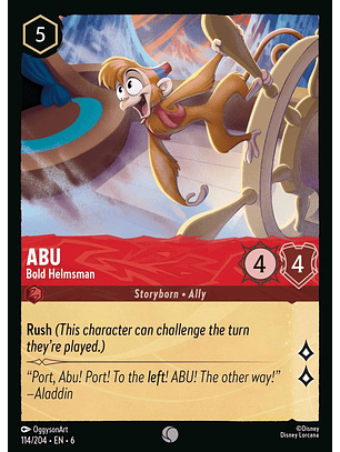 Abu - Bold Henchman - 114/204 - Common *6