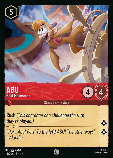 Abu - Bold Henchman - 114/204 - Common *6