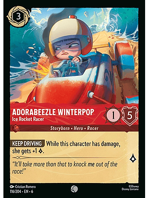 Adorabeezle Winterpop - Ice Rocker Racer - 116/204 - Common *6