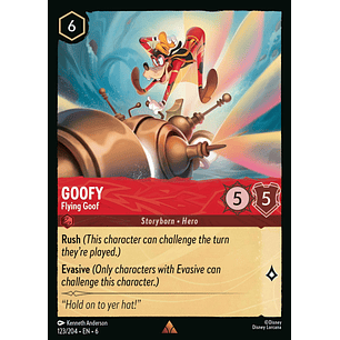 Goofy - Flying Goof - 123/204 - Rare *6