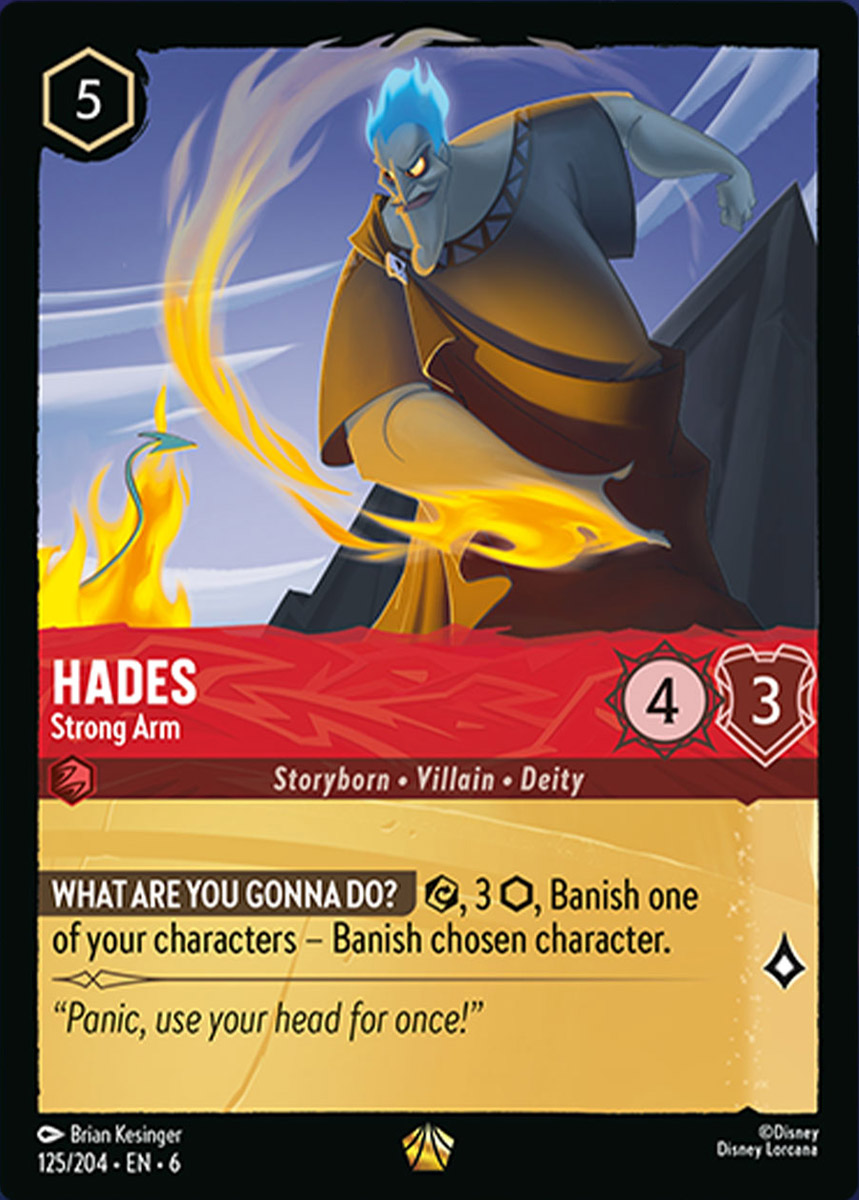 Hades - Strong Arm - 125/204 - Legendary  1