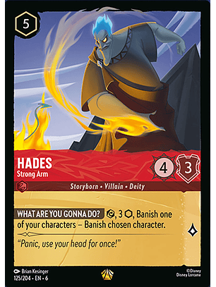 Hades - Strong Arm - 125/204 - Legendary 