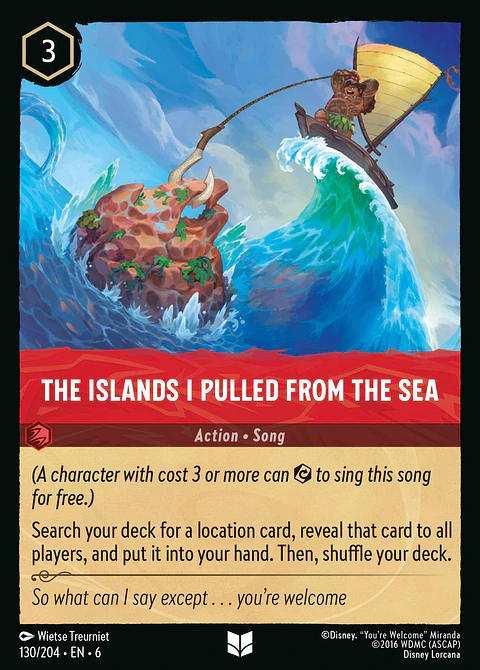 The Islands I Pulled From The Sea - 130/204 - Uncommon *6
