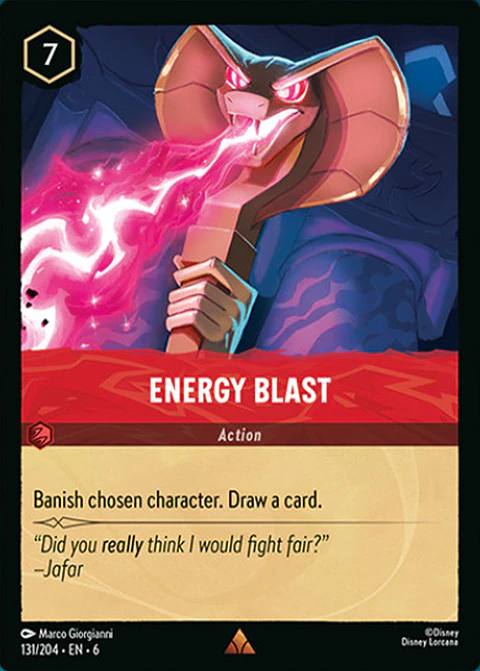 Energy Blast - 131/204 - Rare *6