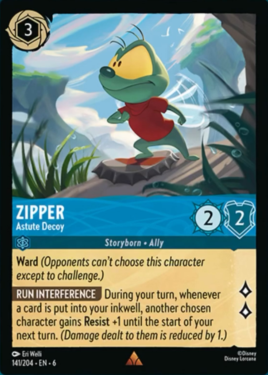 Zipper - Astute Decoy - 141/204 - Rare *6 1