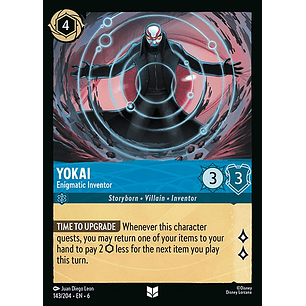 Yokai - Enigmatic Inventor - 143/204 - Uncommon *6