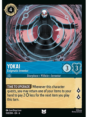 Yokai - Enigmatic Inventor - 143/204 - Uncommon *6