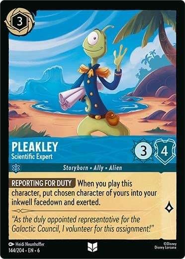 Pleakley - Scientific Expert - 144/204 Uncommon *6 1