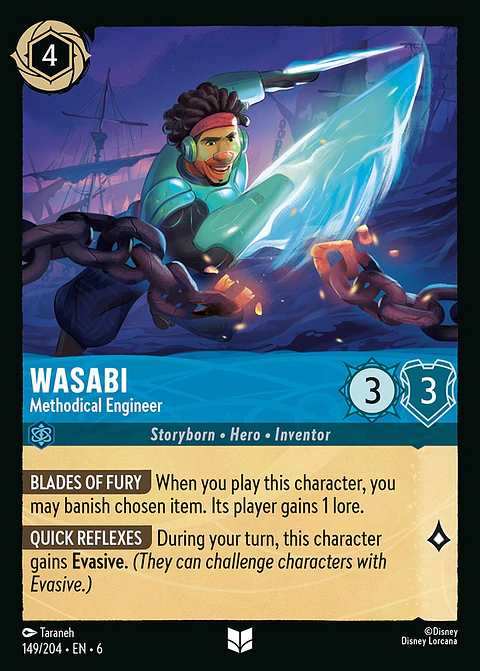 Wasabi - Methodical Engineer - 149/204 - Uncommon 