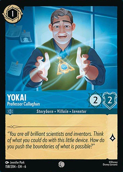 Yokai - Professor Callaghan - 158/204 - Common *6