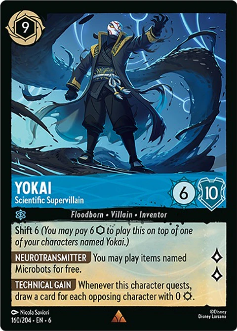 Yokai - Scientific Supervillain - 160/204 - Rare *6