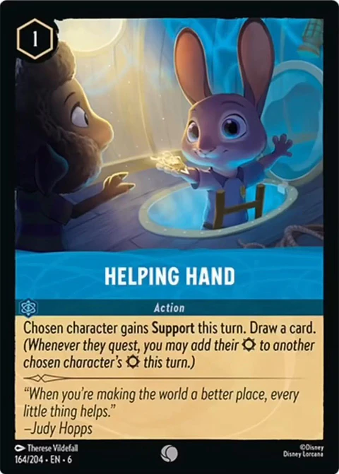 Helping Hand - 164/204 - Common *6