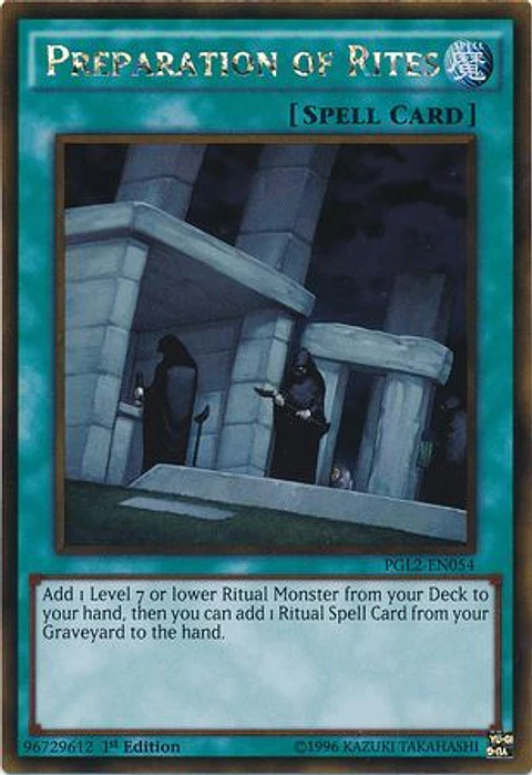 Preparation of Rites - PGL2-EN054 - Gold Rare 