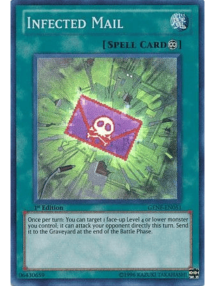 Infected Mail - GENF-EN051 - Super Rare 