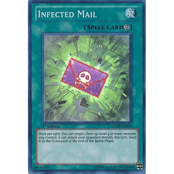 Infected Mail - GENF-EN051 - Super Rare 