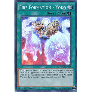 Fire Formation - Yoko - MP14-EN104 - Super Rare 