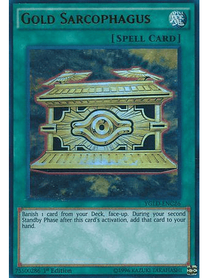 Gold Sarcophagus - YGLD-ENC26 - Ultra Rare