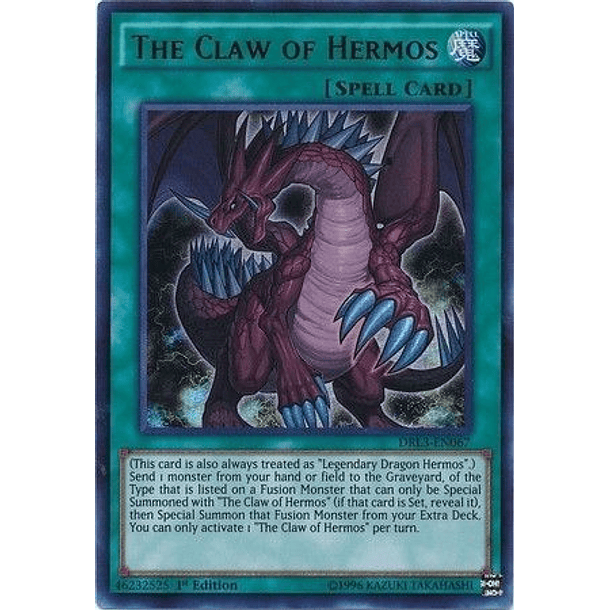 The Claw of Hermos - DRL3-EN067 - Ultra Rare 