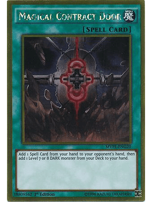 Magical Contract Door - MVP1-ENG20 - Gold Rare