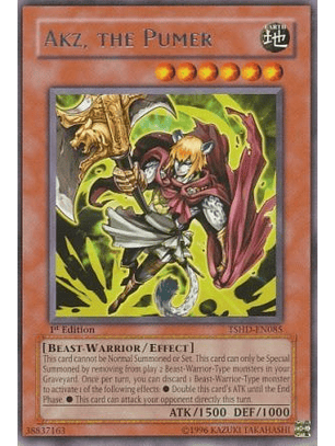 Akz, the Pumer - TSHD-EN085 - Rare 