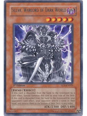 Sillva, Warlord of Dark World - EEN-EN023 - Rare