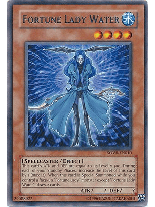 Fortune Lady Water - SOVR-EN010 - Rare