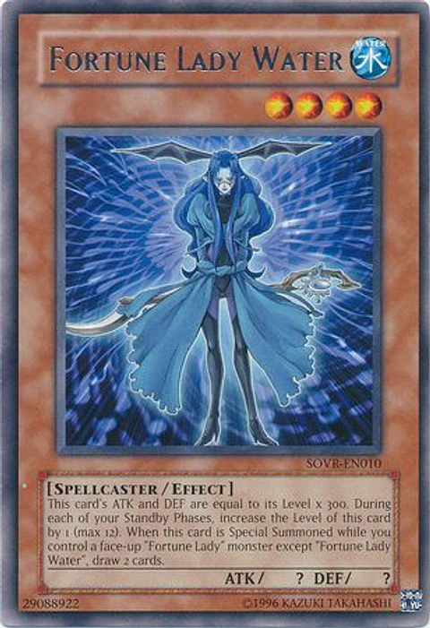 Fortune Lady Water - SOVR-EN010 - Rare