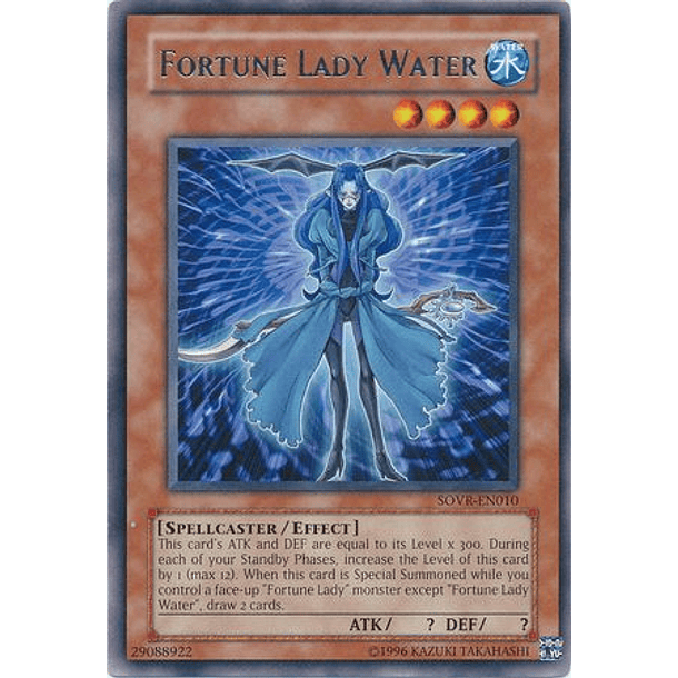 Fortune Lady Water - SOVR-EN010 - Rare