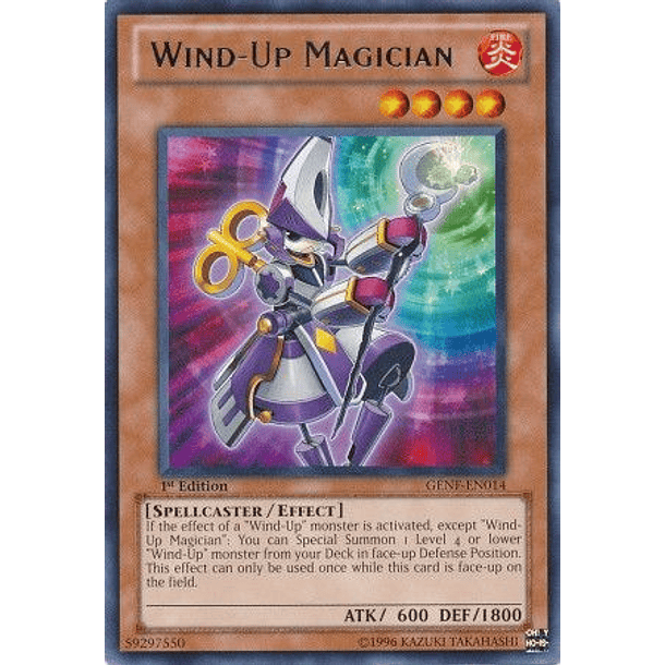 Wind-Up Magician - GENF-EN014 - Rare