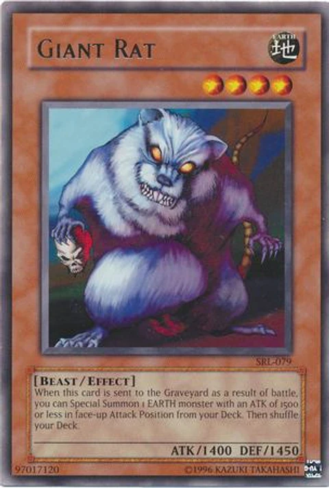 Giant Rat - SRL-079 - Rare 