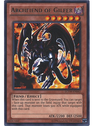 Archfiend of Gilfer - LCYW-EN042 - Rare
