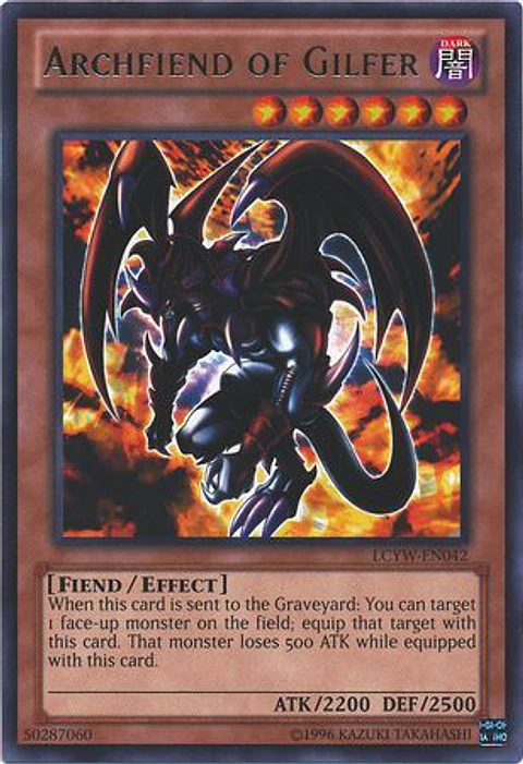 Archfiend of Gilfer - LCYW-EN042 - Rare