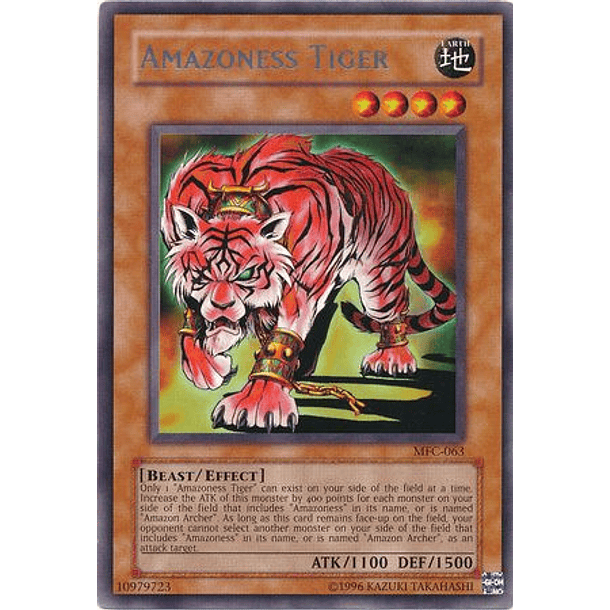 Amazoness Tiger - MFC-063 - Rare 